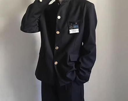 メンズ制服3点 中古】高知県 高知市立三里中学校 男子制服 3点 (学ラン・ズボン